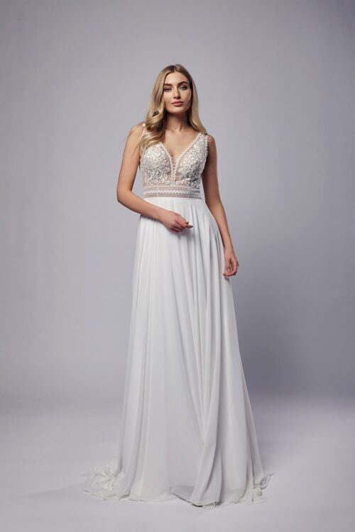 Amera Vera Light 2023 Standesamtkleid AL104 (1) Juno das Hochzeitshaus Standesamtmode Meinersen