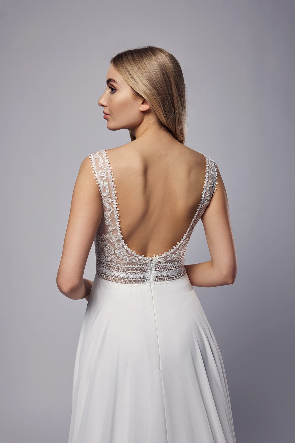 Amera Vera Light 2023 Standesamtkleid AL104 (4) Juno das Hochzeitshaus Standesamtmode Meinersen