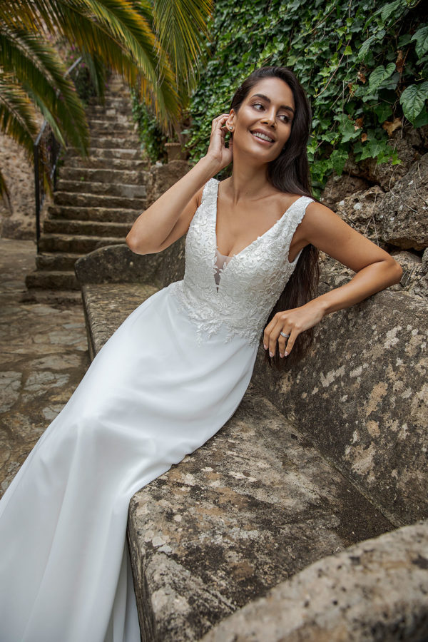 AnnAngelex 2022 Standesamtkleid B2256 2 Juno das Hochzeitshaus Standesamtmode Meinersen