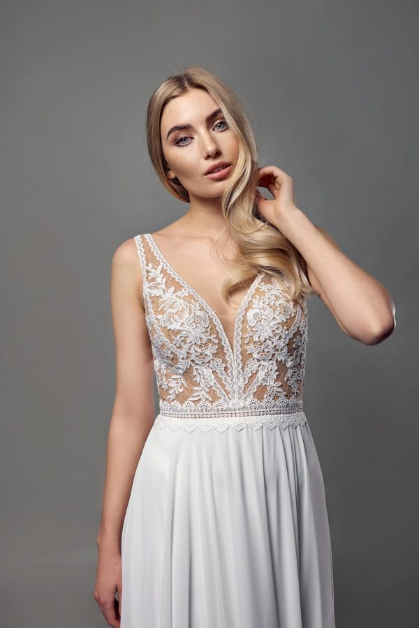 AnnAngelex 2023 Standesamtkleid B2352 (2) Juno das Hochzeitshaus Standesamtmode Meinersen
