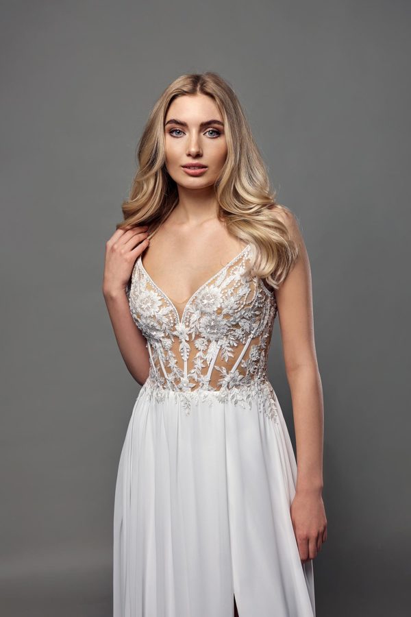 AnnAngelex 2023 Standesamtkleid B2356 (2) Juno das Hochzeitshaus Standesamtmode Meinersen