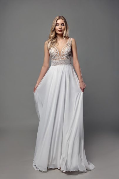 AnnAngelex 2023 Standesamtkleid B2357 (2) Juno das Hochzeitshaus Standesamtmode Meinersen