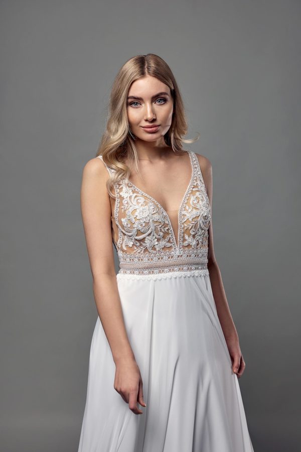 AnnAngelex 2023 Standesamtkleid B2358 (2) Juno das Hochzeitshaus Standesamtmode Meinersen