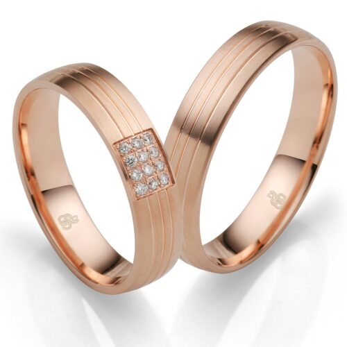 Ehering Rosegold 04907 045 Juno das Hochzeitshaus Trauringe Meinersen