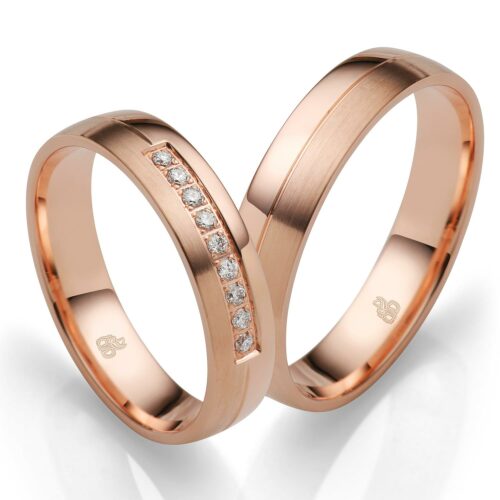 Ehering Rosegold 04909 045 Juno das Hochzeitshaus Trauringe Meinersen