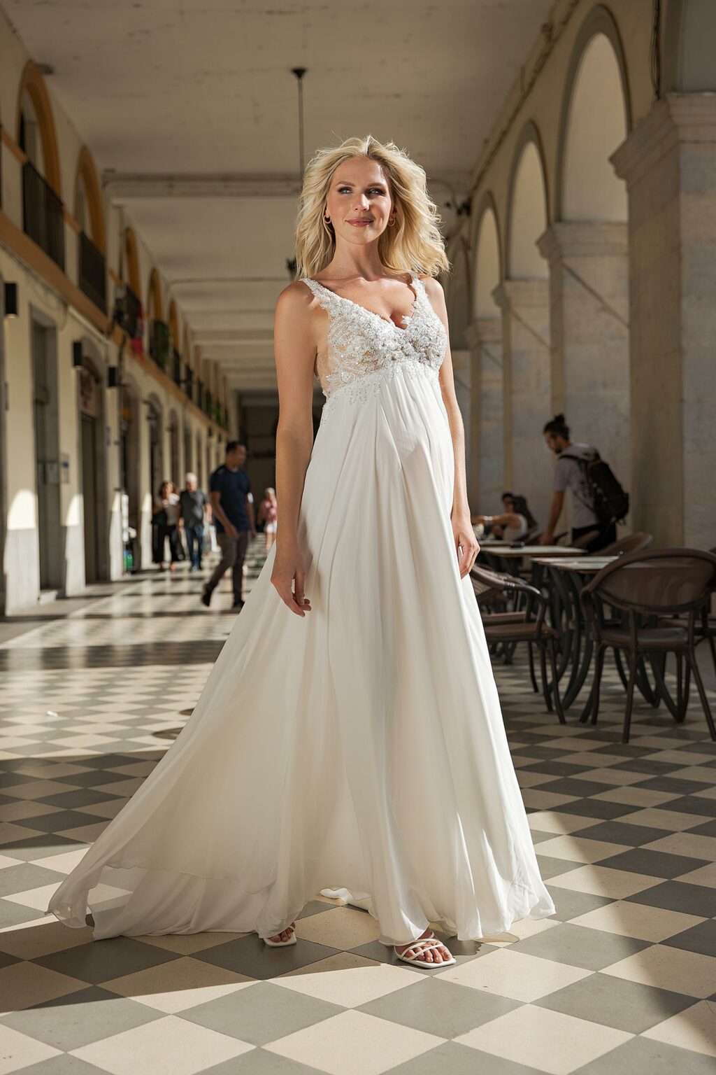 Mami Love 2023 Umstandskleid BS503 (1) Juno das Hochzeitshaus Umstandsmode Meinersen