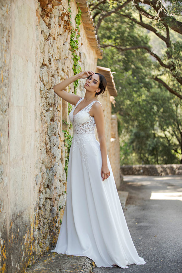 Miss Germany Collection 2022 Standesamtkleid MGB72 2 Juno das Hochzeitshaus Standesamtmode Meinersen
