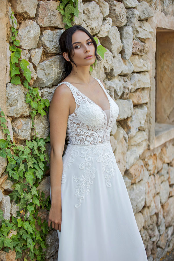 Miss Germany Collection 2022 Standesamtkleid MGB72 3 Juno das Hochzeitshaus Standesamtmode Meinersen