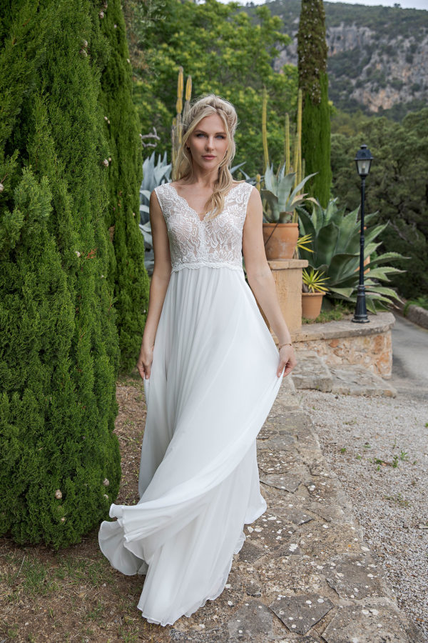 Standesamtkleid 2023 A7301 1 Juno das Hochzeitshaus Standesamtmode Meinersen