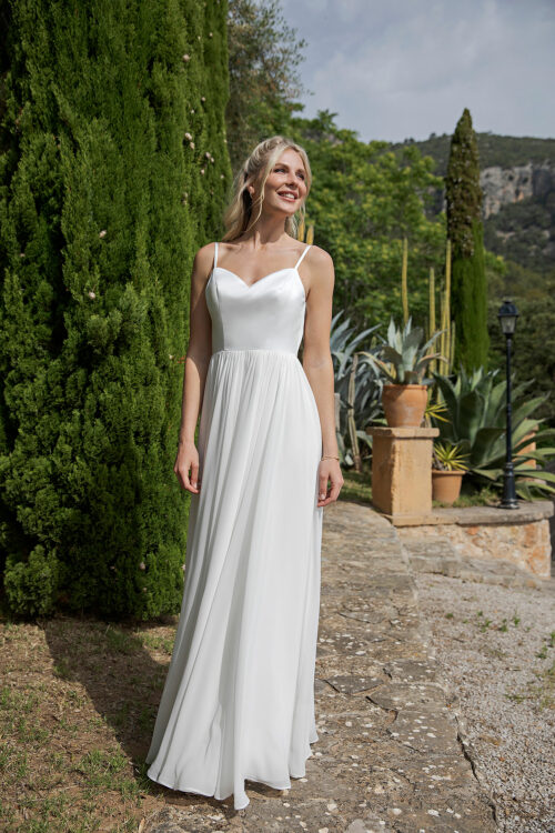 Standesamtkleid 2023 A7304 1 Juno das Hochzeitshaus Standesamtmode Meinersen