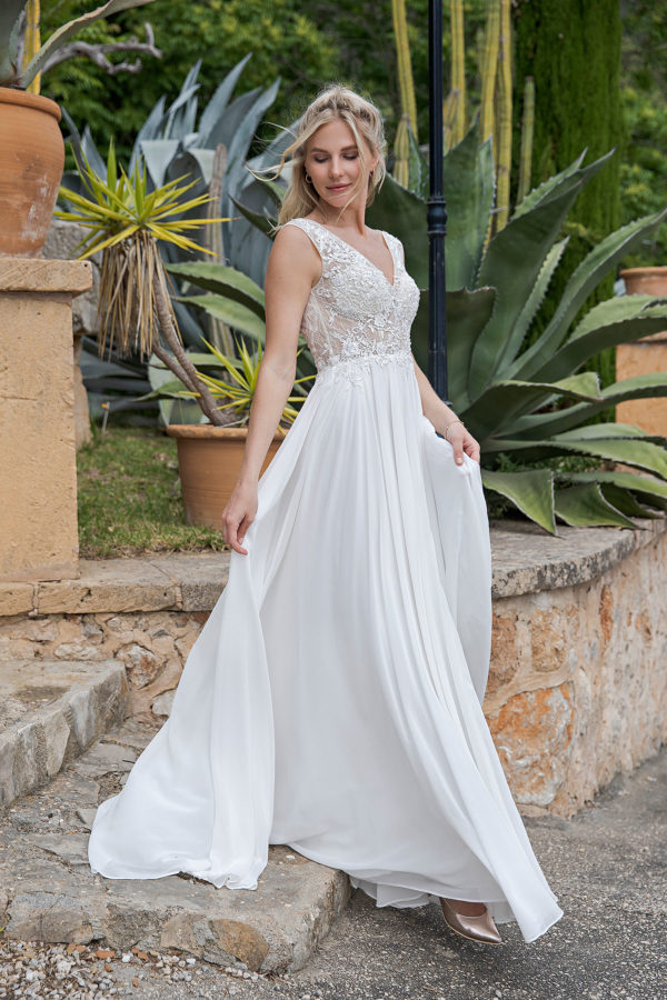 Standesamtkleid 2023 AL31739G 1 Juno das Hochzeitshaus Standesamtmode Meinersen
