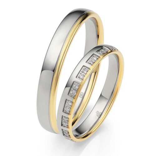 Eheringe Trauringe Bicolor 50003 35 Juno das Hochzeitshaus Meinersen