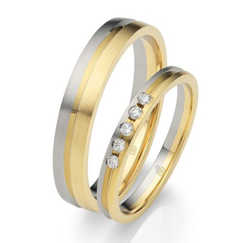 Eheringe Trauringe Bicolor 50007 25 40 Juno das Hochzeitshaus Meinersen