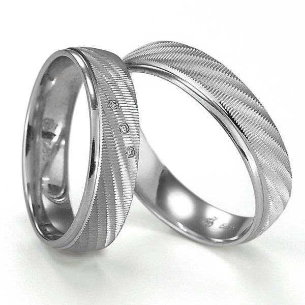 Eheringe Trauringe Weissgold 05515 WG Juno das Hochzeitshaus Meinersen
