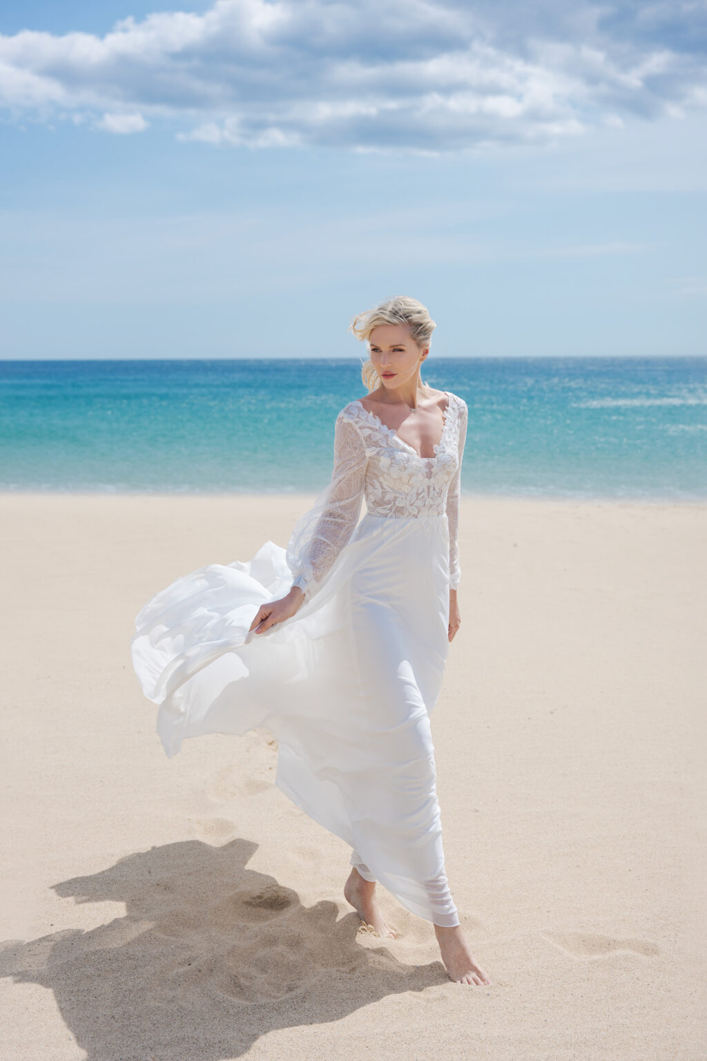 Amera Vera Light 2024 Standesamtkleid AL108 (1) Juno das Hochzeitshaus Meinersen bei Braunschweig Wolfsburg