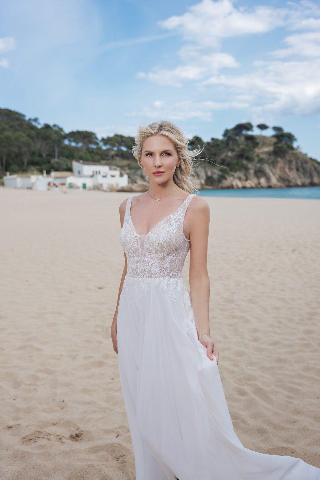 Amera Vera Light 2024 Standesamtkleid AL111 (2) Juno das Hochzeitshaus Meinersen bei Braunschweig Wolfsburg