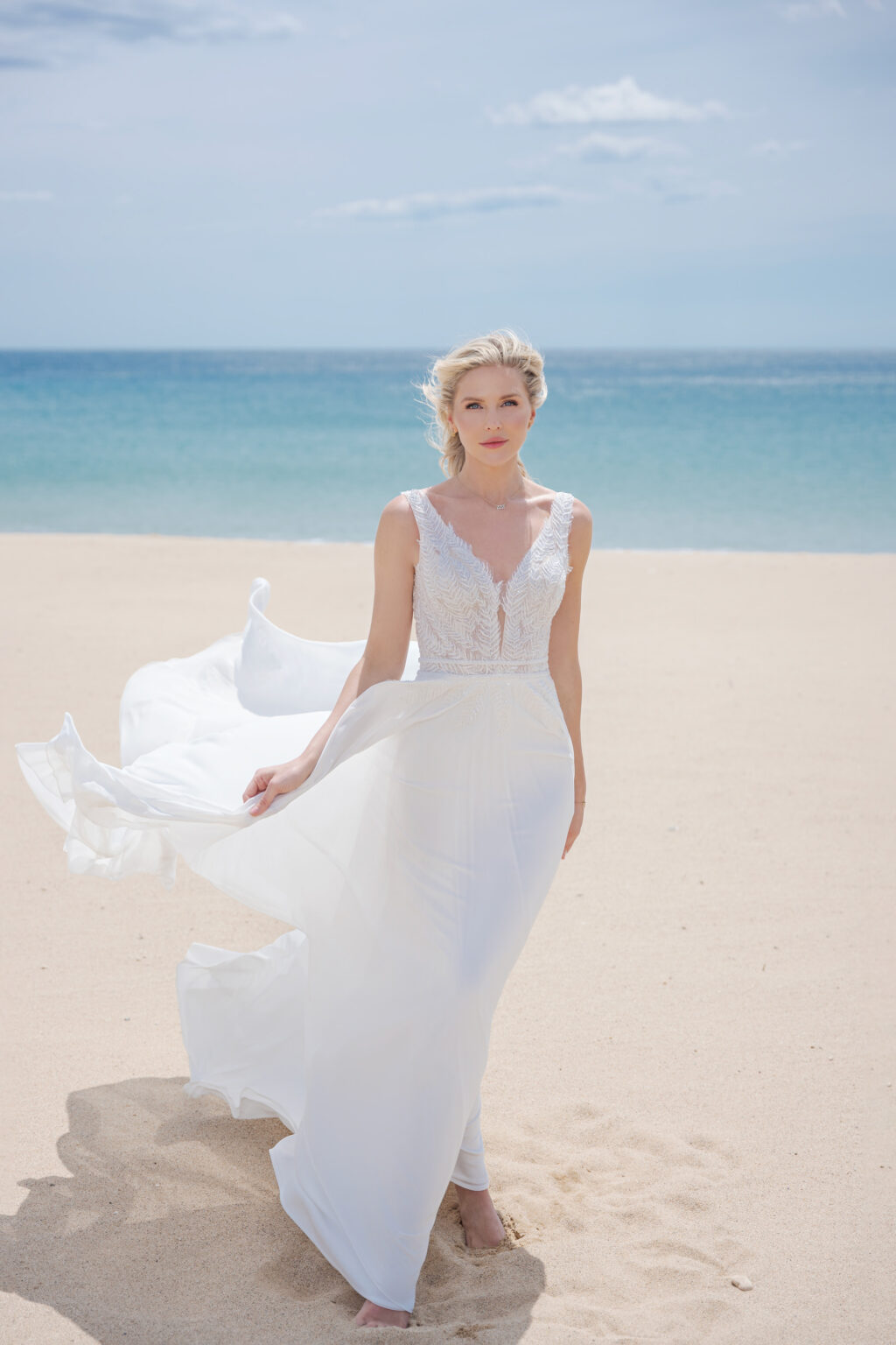 Amera Vera Light 2024 Standesamtkleid AL114 (1) Juno das Hochzeitshaus Meinersen bei Braunschweig Wolfsburg
