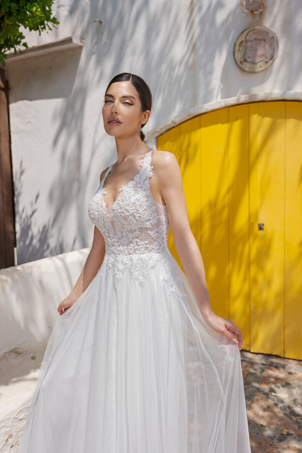 AnnAngelex 2024 Standesamtkleid B2453 (2) Juno das Hochzeitshaus Meinersen bei Braunschweig Wolfsburg
