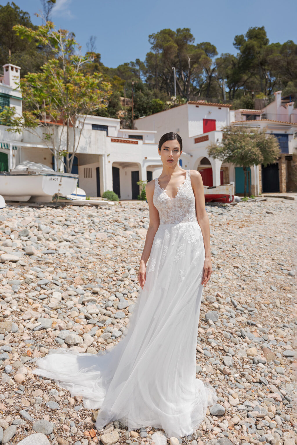 AnnAngelex 2024 Standesamtkleid B2454 (1) Juno das Hochzeitshaus Meinersen bei Braunschweig Wolfsburg