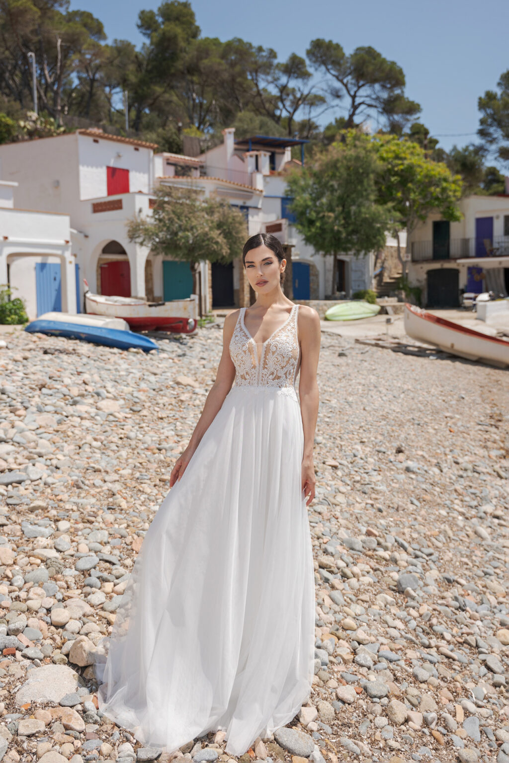 AnnAngelex 2024 Standesamtkleid B2457 (1) Juno das Hochzeitshaus Meinersen bei Braunschweig Wolfsburg