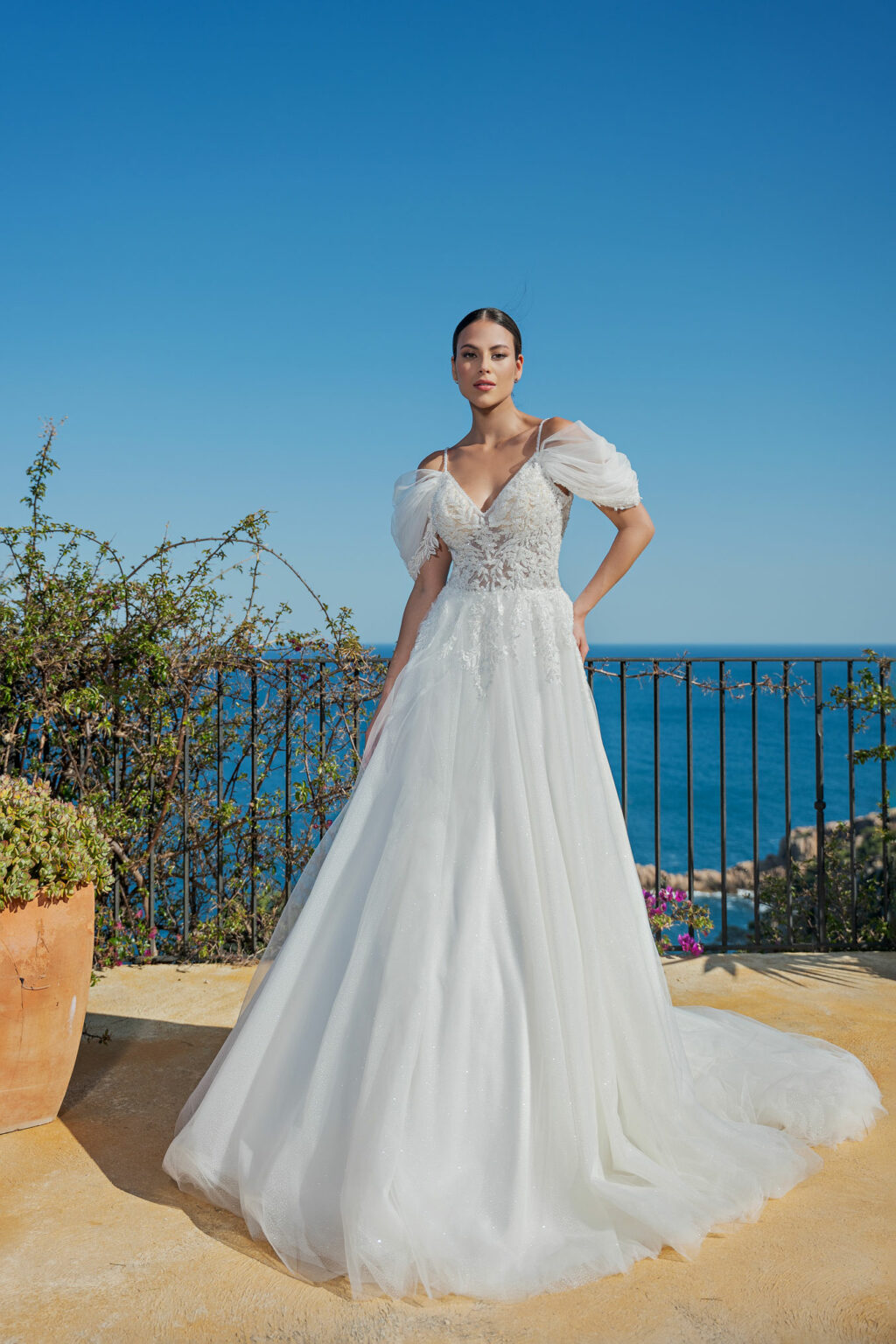 Miss Beautiful Bride 2024 ivory Brautkleid MGB130 (1) Juno das Hochzeitshaus Meinersen bei Braunschweig Wolfsburg