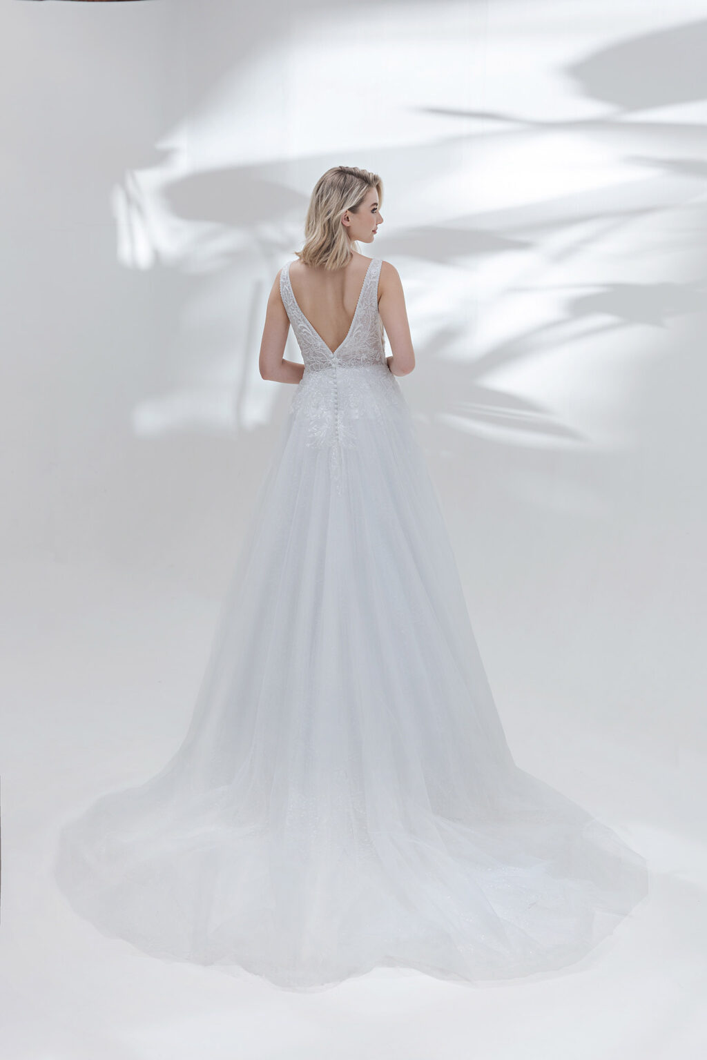 AnnAngelex Kollektion 2025 Standesamtkleid ivory B2554 (3) Juno das Hochzeitshaus Brautmode Meinersen Wolfsburg Gifhorn