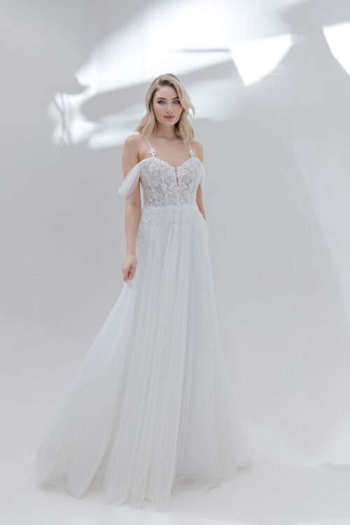 AnnAngelex Kollektion 2025 Standesamtkleid ivory B2556 (1) Juno das Hochzeitshaus Brautmode Meinersen Wolfsburg Gifhorn