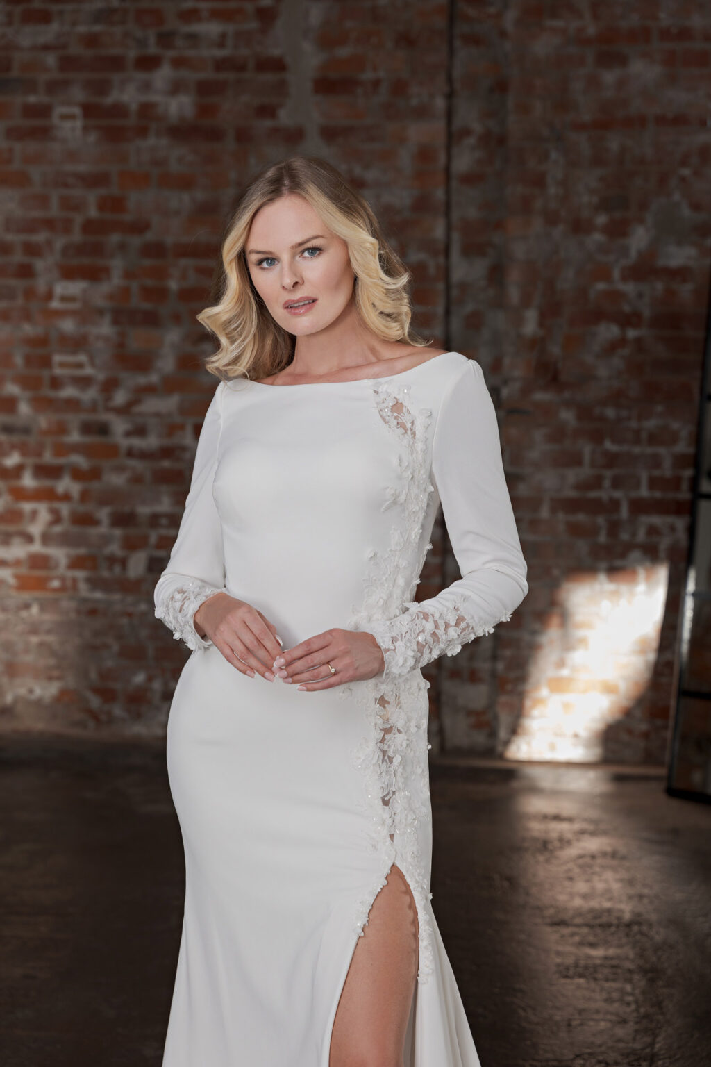 Duett 2025 ivory Hochzeitskleid DT160 2 Juno das Hochzeitshaus Hochzeitsmode Meinersen Wolfsburg Gifhor