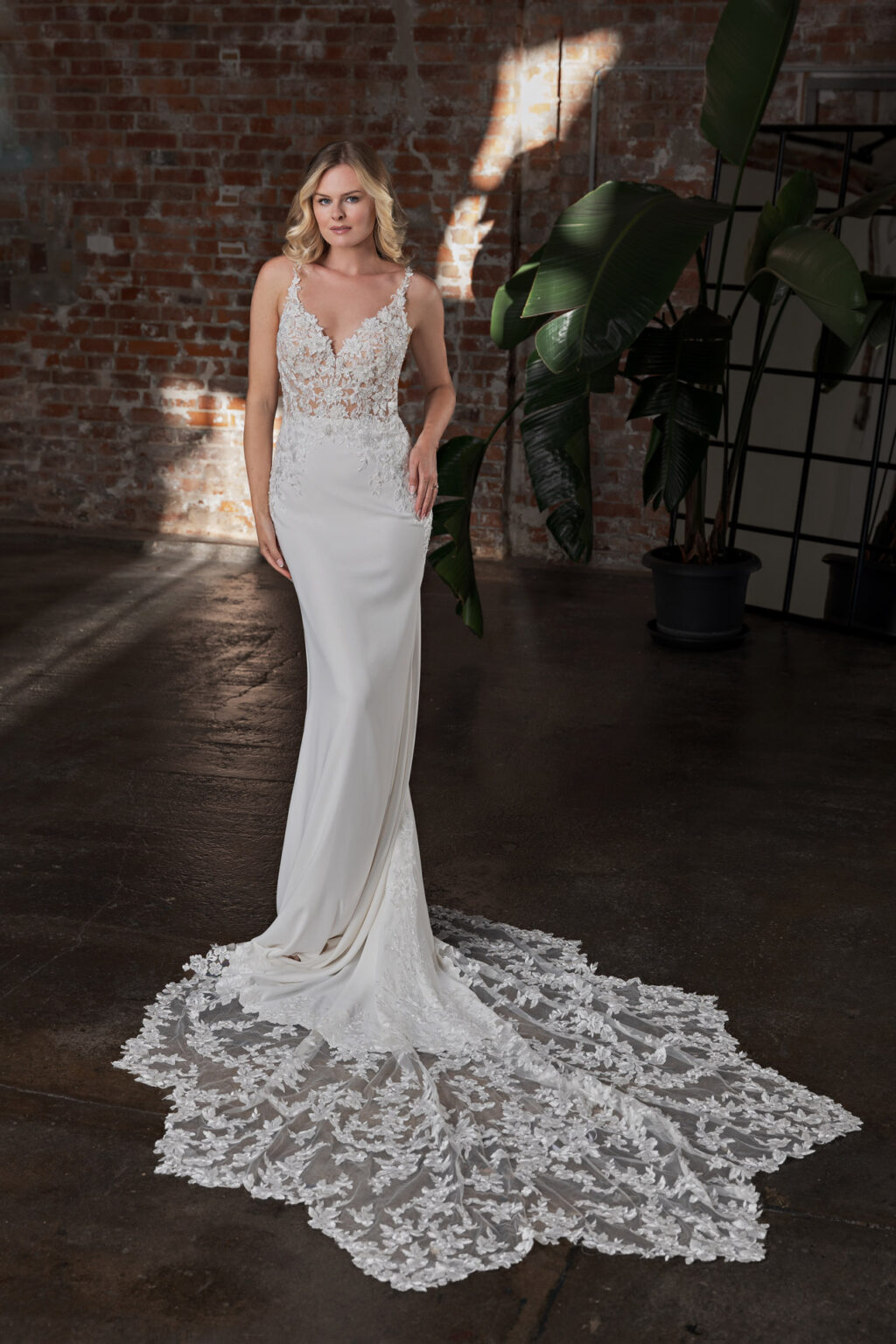 Duett 2025 ivory Hochzeitskleid DT165 1 Juno das Hochzeitshaus Hochzeitsmode Meinersen Wolfsburg Gifhor