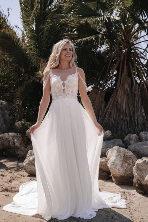 Duett 2026 ivory Hochzeitskleid DT701 1 Juno das Hochzeitshaus Meinersen Gifhorn