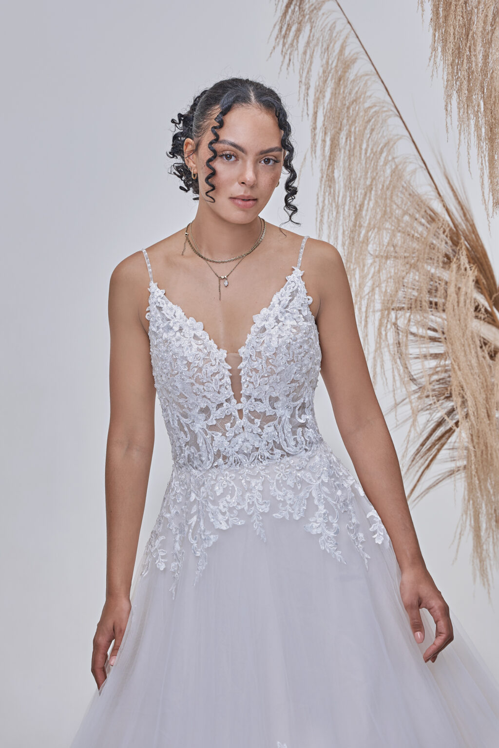 Lignesse by Lohrengel Kollektion 2025 Brautkleid LB265 2 ivory Juno das Hochzeitshaus Meinersen bei Braunschweig Wolfsburg