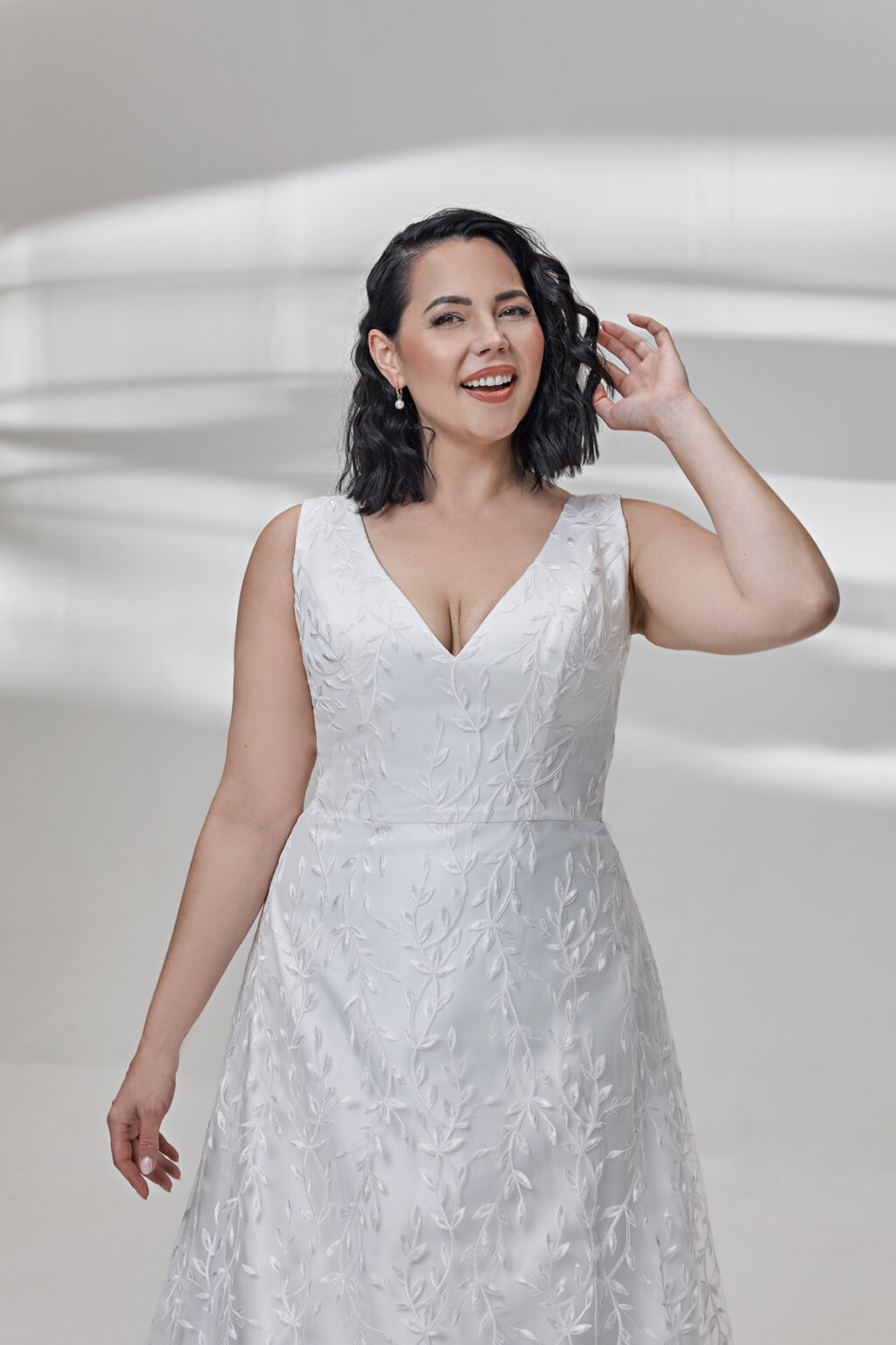 Molly Monroe by Lohrengel Kollektion 2025 Curvy Brautkleid LB530 8 Plus Size Brautkleid Juno das Hochzeitshaus Meinersen bei Braunschweig Wolfsburg