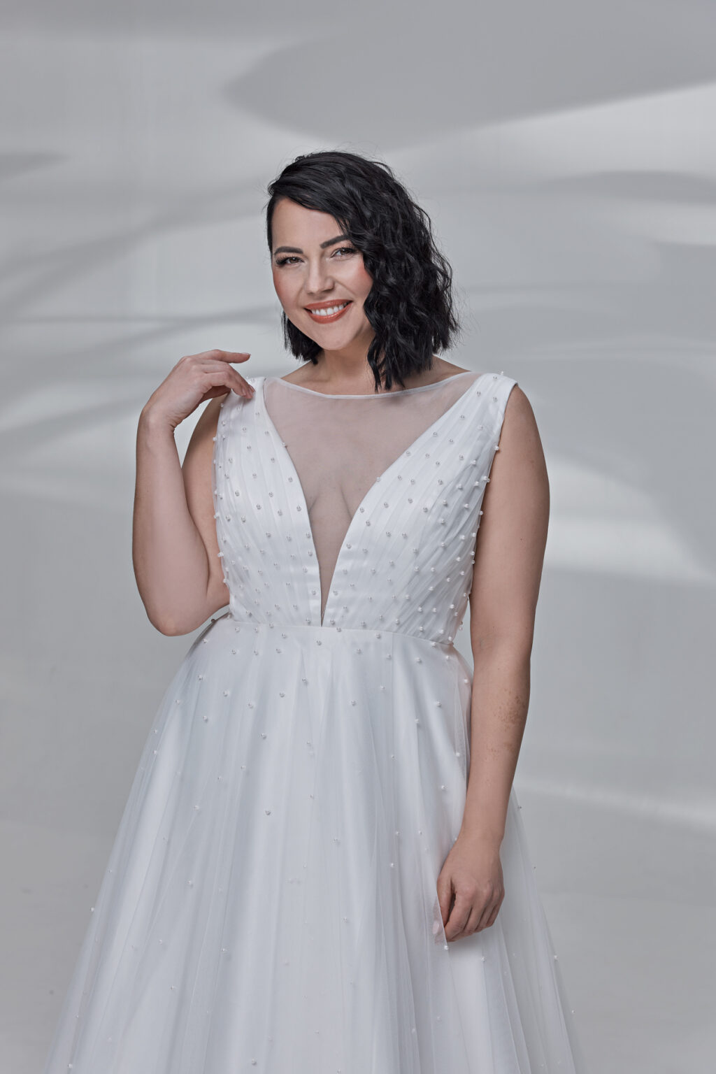 Molly Monroe by Lohrengel Kollektion 2025 Curvy Brautkleid LB531 8 Plus Size Brautkleid Juno das Hochzeitshaus Meinersen bei Braunschweig Wolfsburg