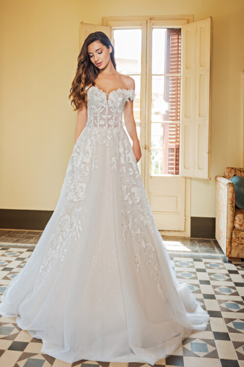 Amera Vera Kollektion 2026 Brautkleid B2614 (1) Juno das Hochzeitshaus Meinersen Gifhorn