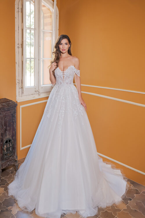 Amera Vera Kollektion 2026 Brautkleid B2624 (1) Juno das Hochzeitshaus Meinersen Gifhorn