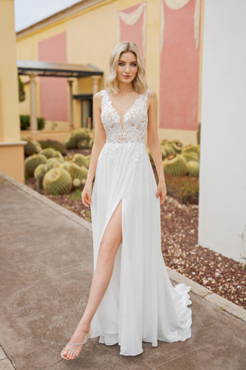 Amera Vera Light Kollektion 2026 ivory Standesamtkleid AL136 (1) Juno das Hochzeitshaus Meinersen Gifhorn