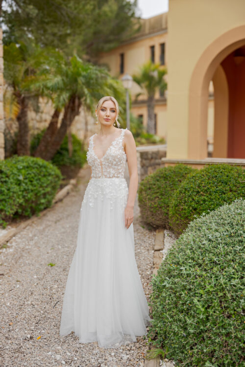 AnnAngelex Kollektion 2026 ivory Standesamtkleid B2651 (1) Juno das Hochzeitshaus Meinersen Gifhorn