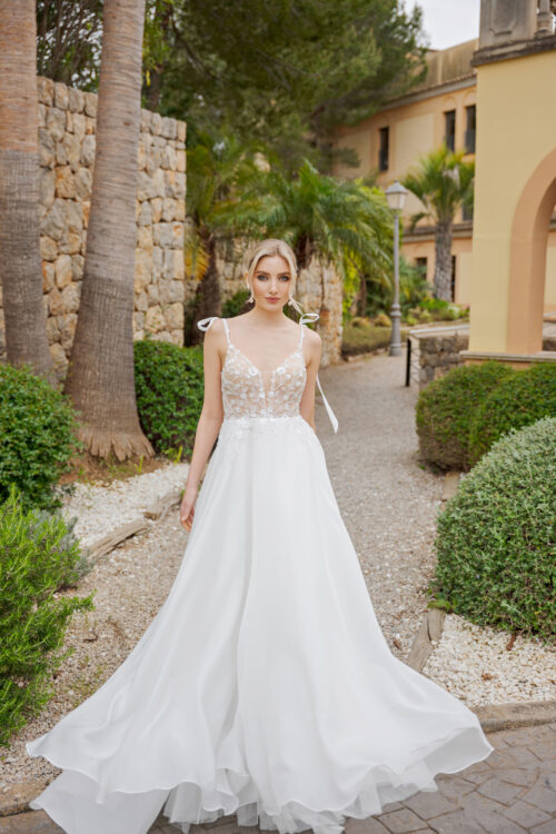 AnnAngelex Kollektion 2026 ivory Standesamtkleid B2655 (1) Juno das Hochzeitshaus Meinersen Gifhorn