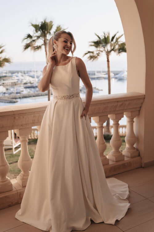 Duett 2026 ivory Hochzeitskleid DT383 10 Juno das Hochzeitshaus Meinersen Gifhorn