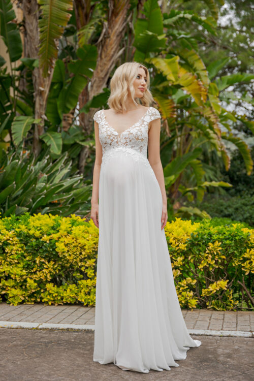 Mami Love Kollektion 2026 Brautkleid Umstandskleid BS522 (1) Juno das Hochzeitshaus Meinersen Gifhorn