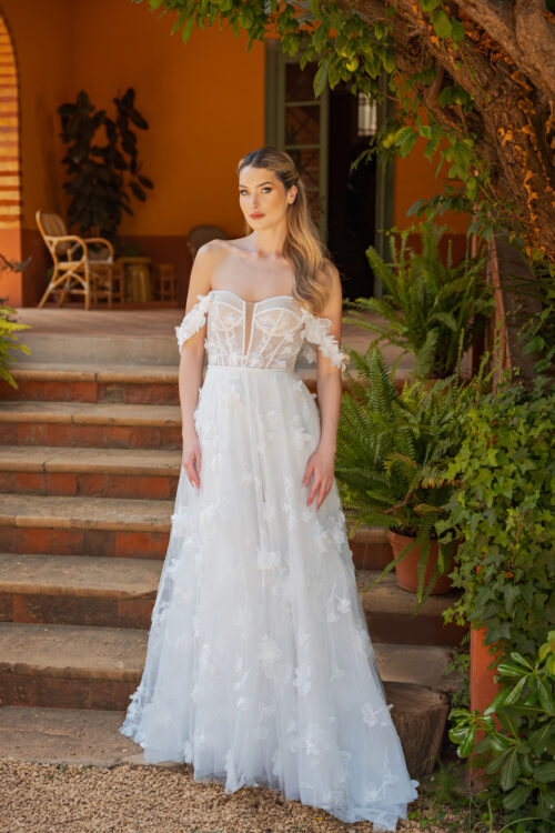 Miss Beautiful Bride Kollektion 2026 ivory Brautkleid MGB225 (1) Juno das Hochzeitshaus Meinersen Gifhorn