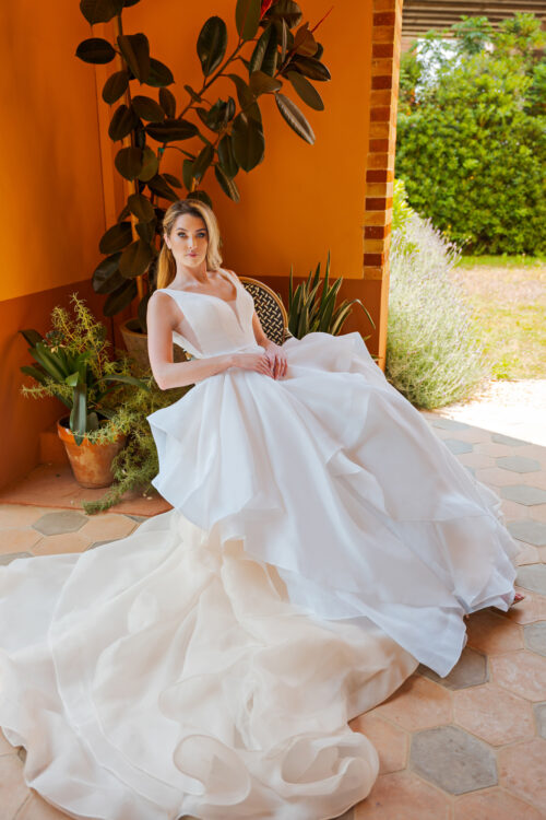 Miss Beautiful Bride Kollektion 2026 ivory Brautkleid MGB240 (2) Juno das Hochzeitshaus Meinersen Gifhorn