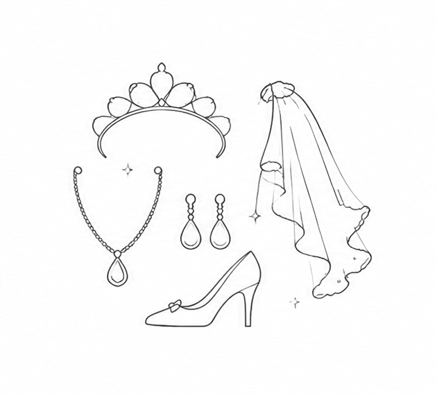 Brautmode, Zubehör und Accessoires.